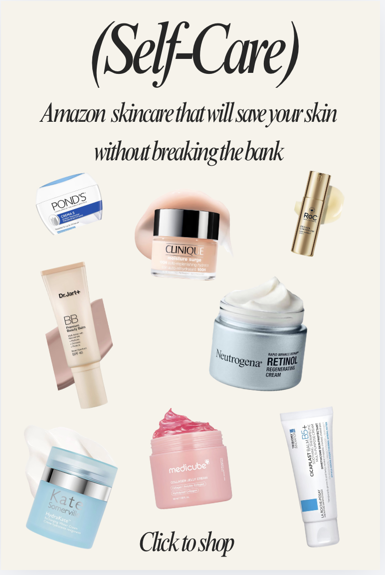 Minimal skincare products arranged on linen
